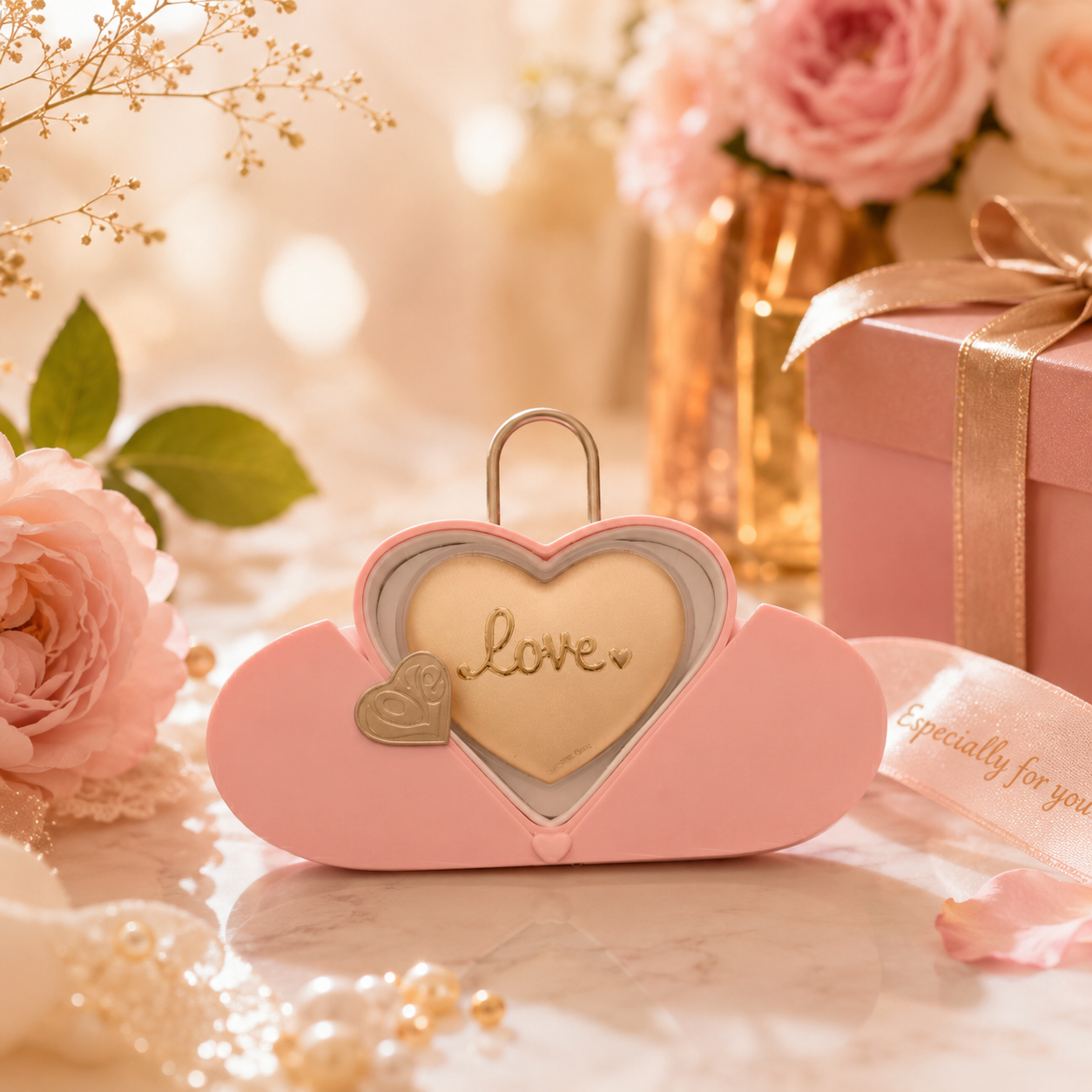 The Eternal Love Golden Heart Keepsake Vault - Image 2