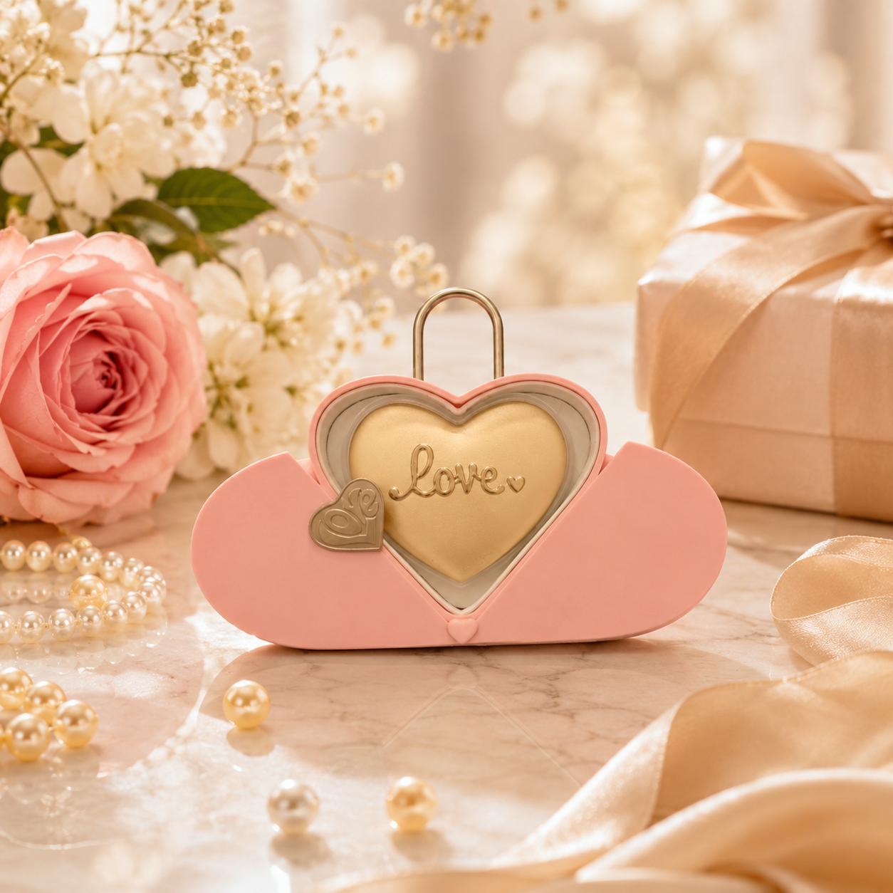 The Eternal Love Golden Heart Keepsake Vault - Image 3